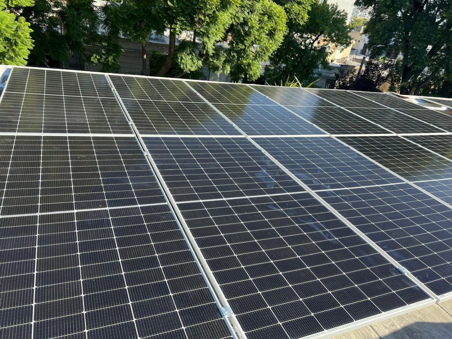 Instalación solar de Voltia: Jacinto Vera