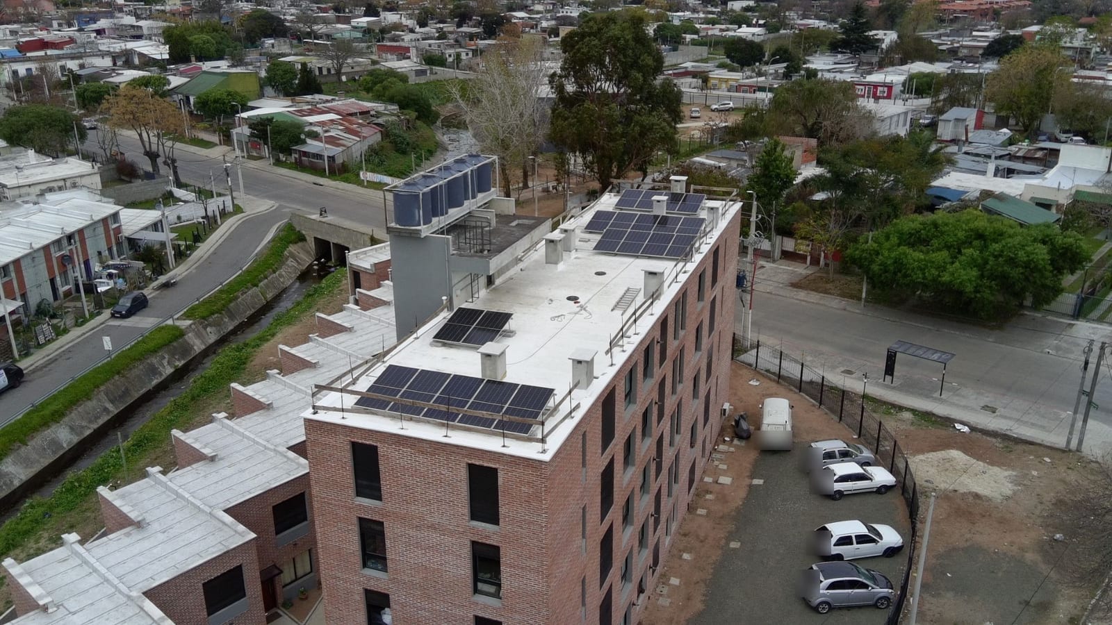 Instalación solar de Voltia: La Teja