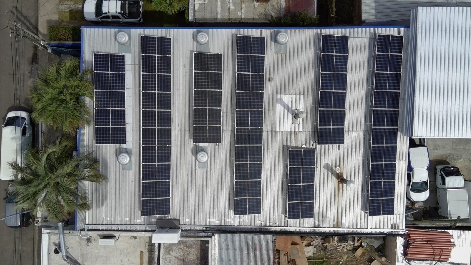 Instalación solar de Voltia: Maldonado
