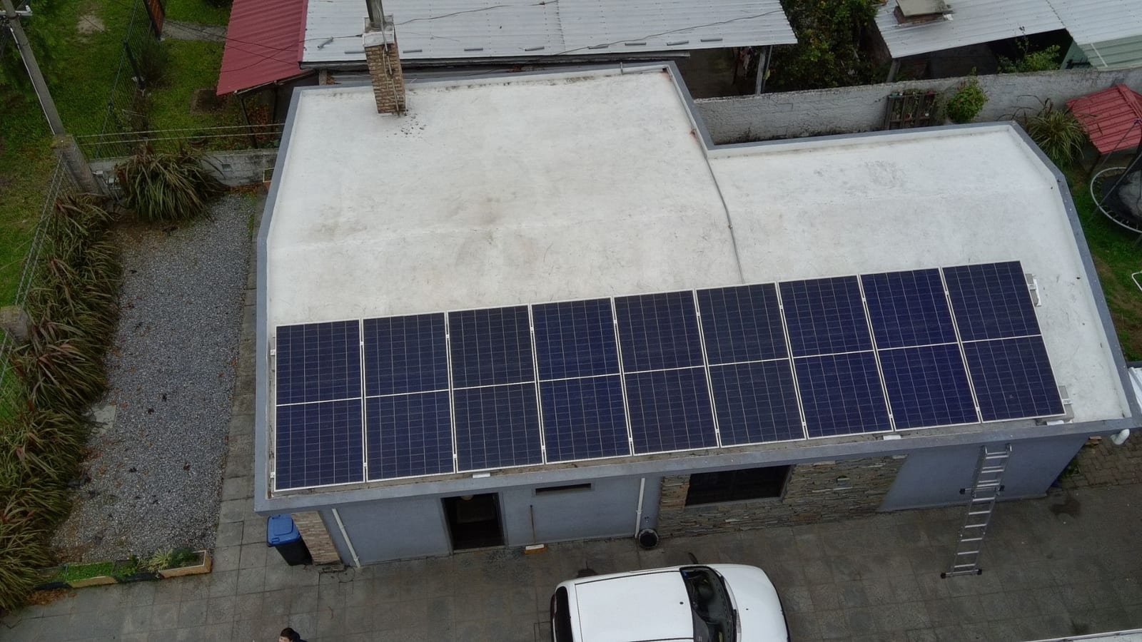 Instalación solar de Voltia: Pando