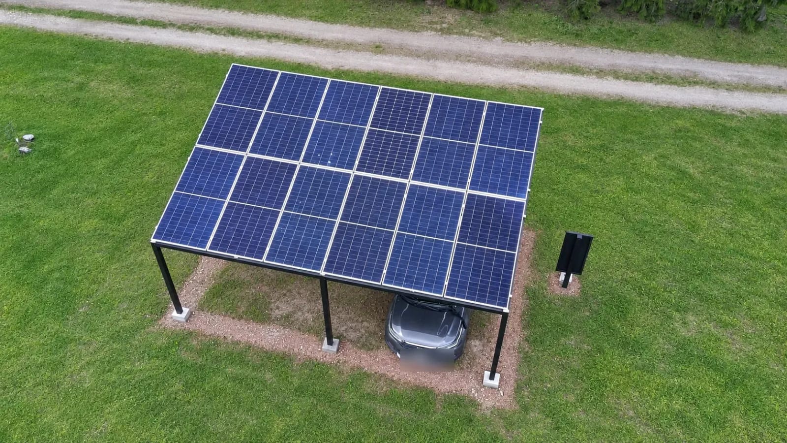 Instalación solar de Voltia: Pando