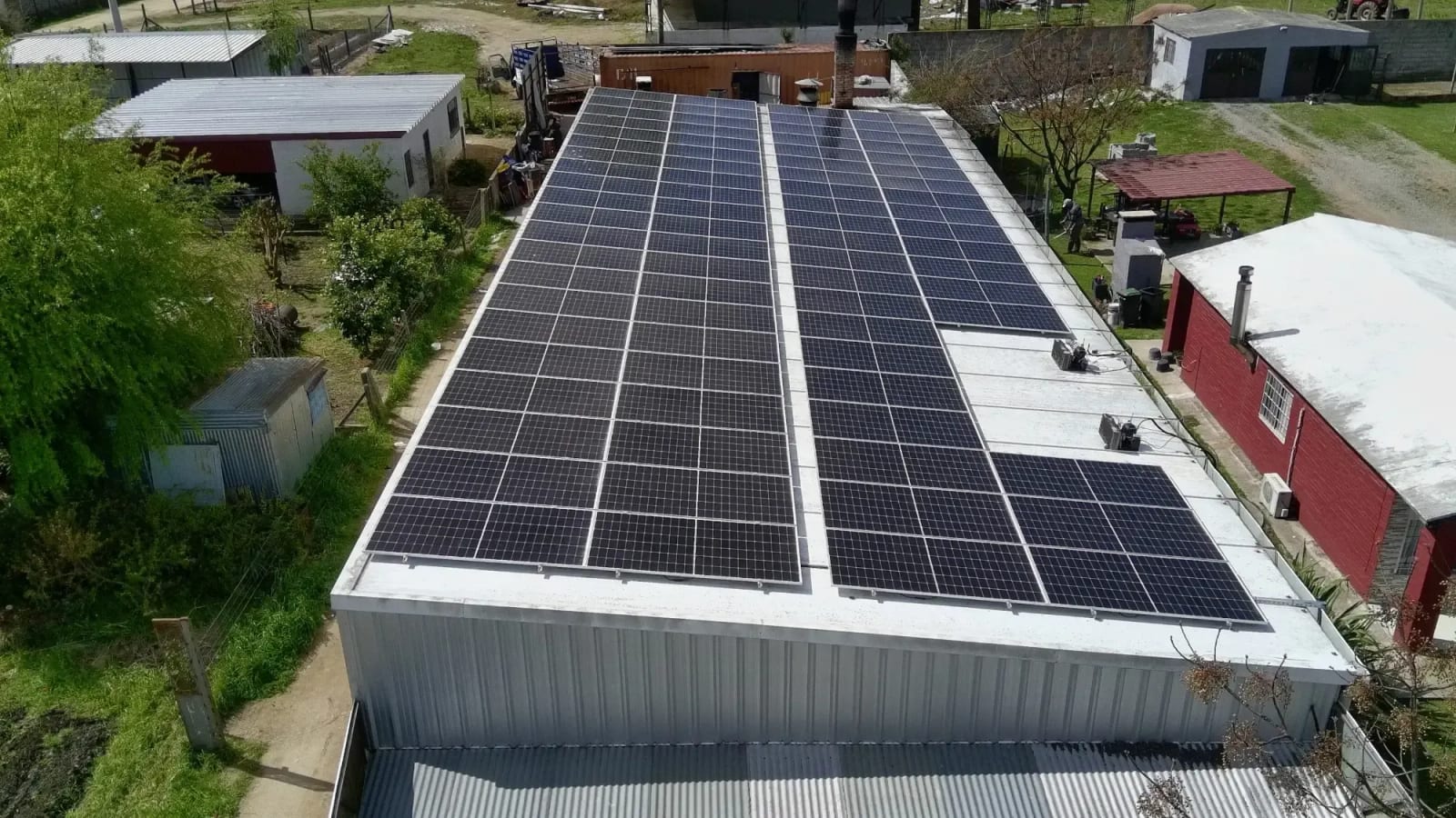 Instalación solar de Voltia: San Jacinto